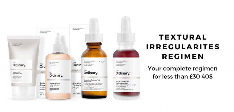 The Ordinary Textural Irregularities Regimen Best Products To Use