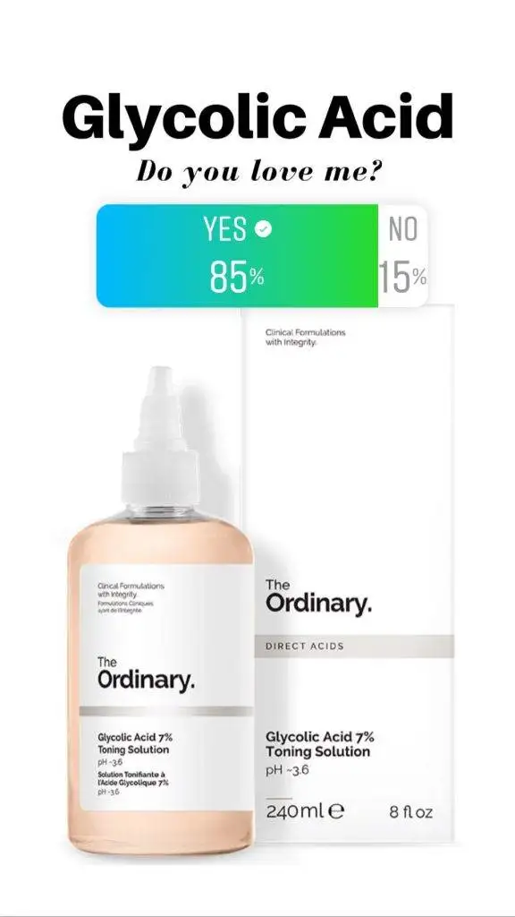 Buy Korean The Ordinary Glycolic Acid 7% Toning Resurfacing Solution 240ml  Online