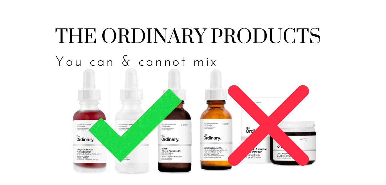 The Ordinary Products You Can & Cannot Mix Easy Chart