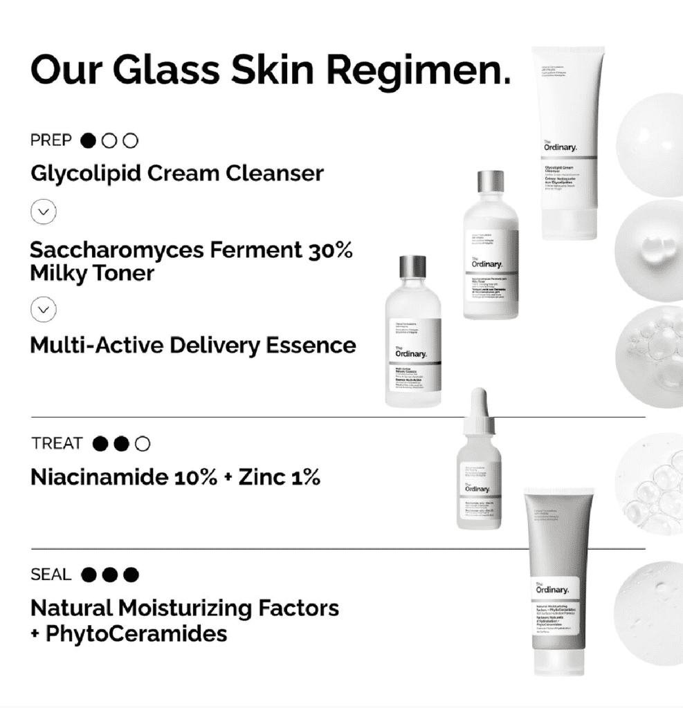 The Ordinary Glass Skin Regimen